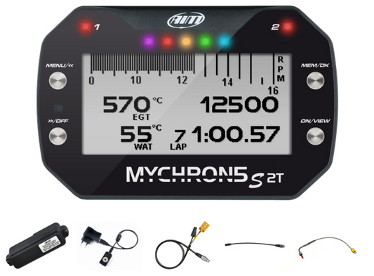 MyChron5S 2T M10x1 Vand + EGT Udstødningstemperatur