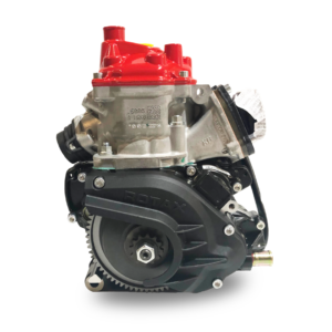 Rotax 125 Mini Max Evo m/ ny type cylinder Rå motor